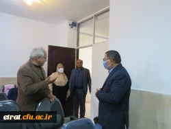 بازدید جناب آقای دکتر انصاری راد، معاون محترم دانشجویی دانشگاه فرهنگیان از مرکز عترت 8