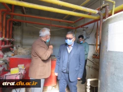 بازدید جناب آقای دکتر انصاری راد، معاون محترم دانشجویی دانشگاه فرهنگیان از مرکز عترت 9