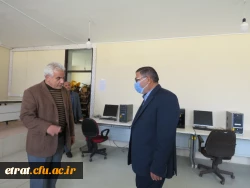 بازدید جناب آقای دکتر انصاری راد، معاون محترم دانشجویی دانشگاه فرهنگیان از مرکز عترت 10