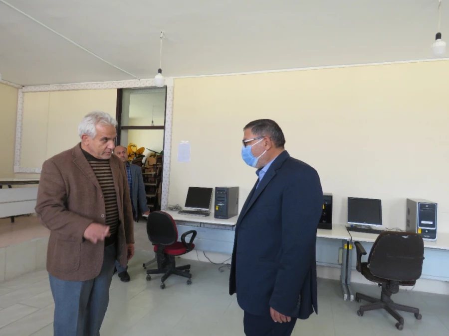 بازدید جناب آقای دکتر انصاری راد، معاون محترم دانشجویی دانشگاه فرهنگیان از مرکز عترت 10