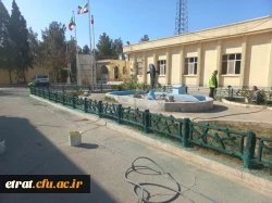 زیبا سازی محوطه داخلی مرکز توسط شهرداری ناحیه 2 اسلامشهر 5