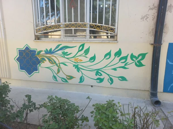 زیبا سازی محوطه داخلی مرکز توسط شهرداری ناحیه 2 اسلامشهر 6