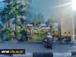 زیبا سازی محوطه داخلی مرکز توسط شهرداری ناحیه 2 اسلامشهر 7