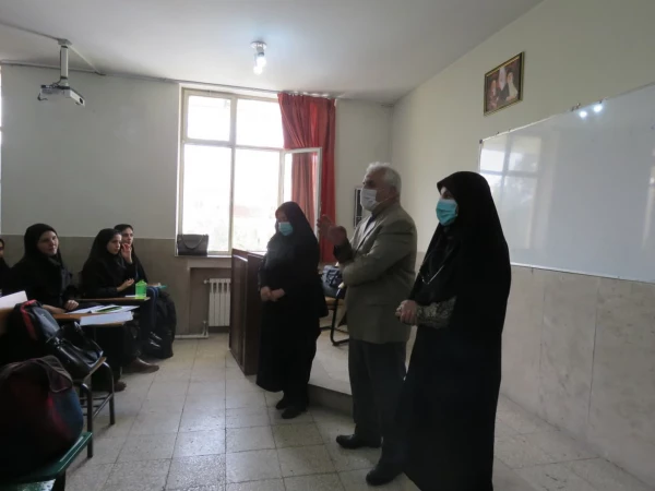 گزارش تصویری از تبریک سال نو به دانشجویان توسط ریاست مرکز  7