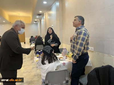 هفتمین جلسه هم اندیشی اساتید با موضوع ارتقا کیفیت امور آموزشی، فرهنگی، پژوهشی دانشگاه به همراه ضیافت افطاری