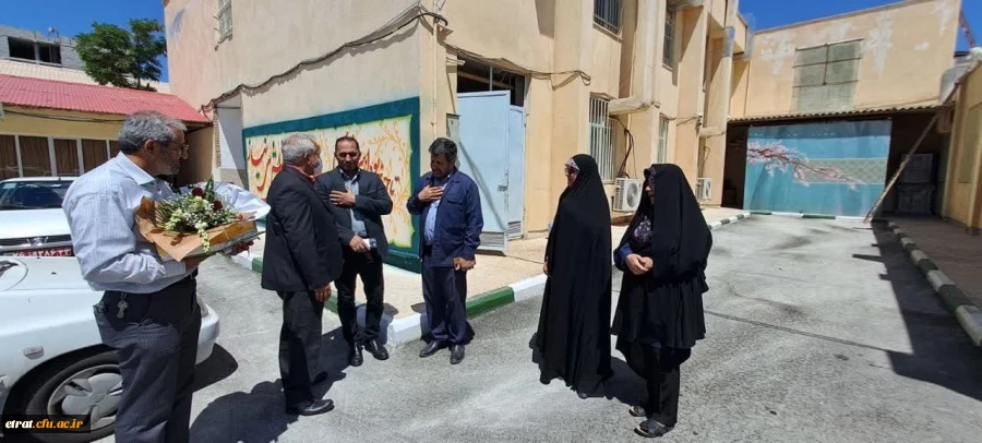 حضور شهردار محترم مناطق 1 و سه و مشاور فرماندار در مرکز 2