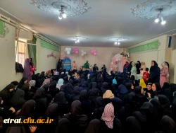 حضور حجت الاسلام المسلمین جناب آقای دکتر مبشری معاون فرهنگی و اجتماعی دانشگاه فرهنگیان به مناسبت روز دختر 5