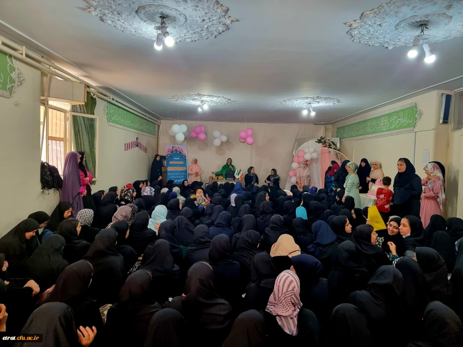 حضور حجت الاسلام المسلمین جناب آقای دکتر مبشری معاون فرهنگی و اجتماعی دانشگاه فرهنگیان به مناسبت روز دختر 5