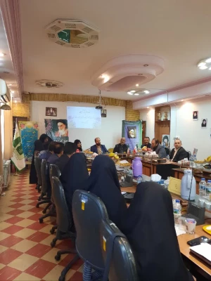 برگزاری جلسه نشست معاون محترم وزیر و رئیس  سازمان سواد آموزی وزارت آموزش و پرورش با کارشناسان نهضت سوادآموزی ادارات آموزش و پرورش شهرستانهای استان تهران در مرکز عترت 10