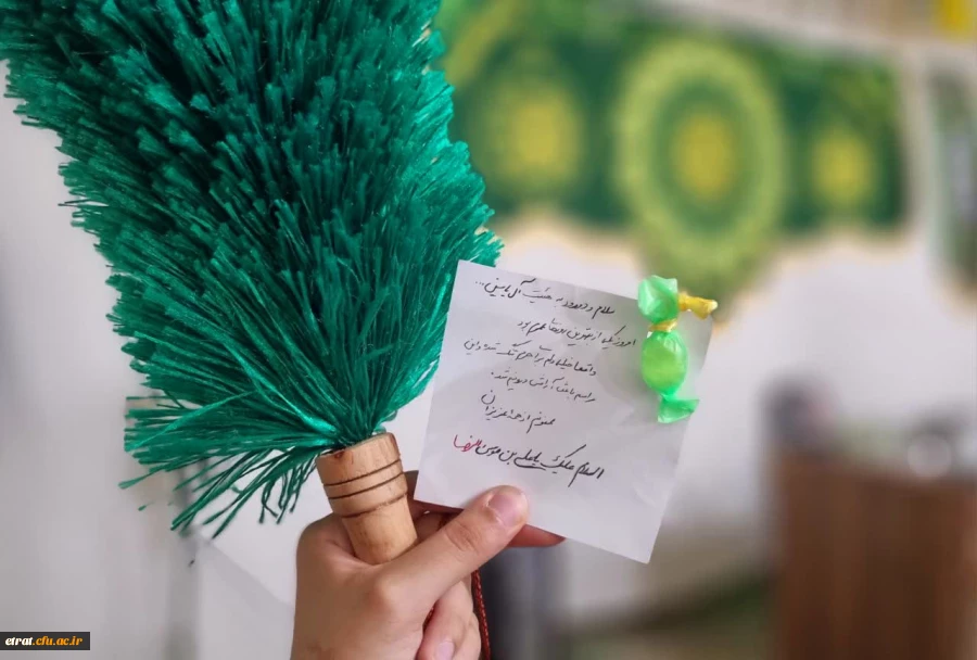 مرکز آموزش عالی فرهنگیان عترت مزین به پرچم متبرک رضوی (ع) شد 6