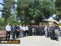 مانور آتش نشانی با حضور مسئول آموزش سازمان آتش نشانی 14