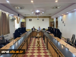 نشست سردبیر نشریه رشد معلم، جناب آقای دکتر محبی با اعضای نشریه دانشجویی فانوس مرکز فرهنگیان عترت  2