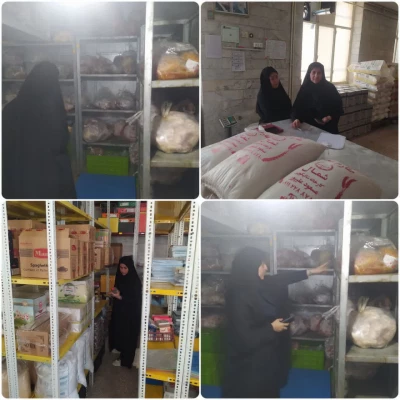 حضور ارزیاب محترم مدیریت استان جهت بازدید از فضای سرای دانشجویی، آشپزخانه، سردخانه، انبار و سالن غذاخوری