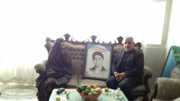 دیدار با خانواده شهیدان به مناسبت پاسداشت هفته دفاع مقدس  4