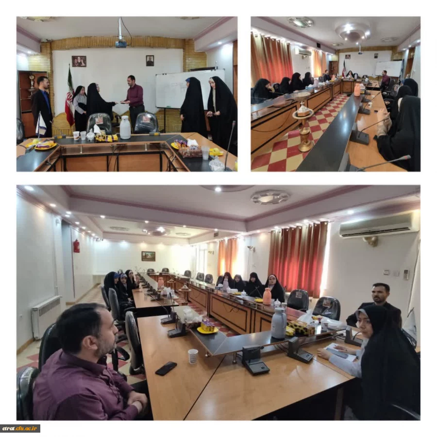 آیین تکریم و معارفه مسئول بسیج دانشجویی دانشگاه فرهنگیان عترت 2