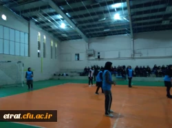 مسابقات والیبال و بدمینتون به مناسبت هفته تربیت بدنی ویژه دانشجو معلمان 3