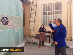 به مناسبت هفته تربیت بدنی، مسابقه دارت ویژه اساتید روز چهارشنبه مورخ ۱۴۰۲/۰۸/۲۴ در مرکز عترت برگزار گردید.
 4