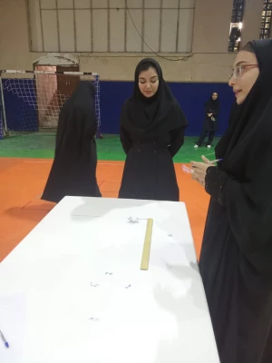 آشننایی با مهارت اوریگامی و ایجاد نشاط وشادبی در بین دانشجو معلمان 4