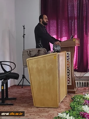 برگزاری نشست از بنی اسرائیل تا نابودی اسرائیل به مناسبت هفته بسیج درمرکز عترت