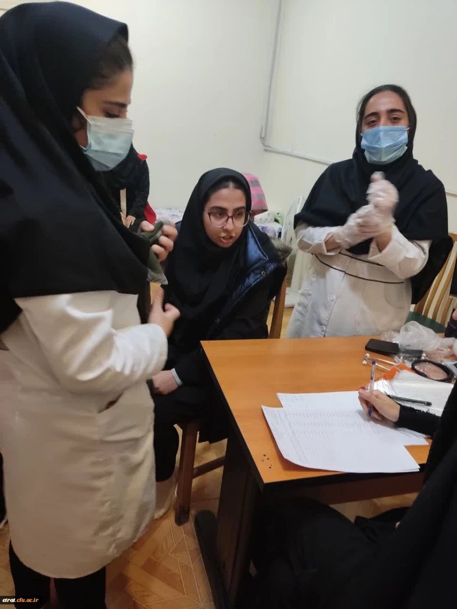 برگزاری طرح غربالگری و مبارزه با پدیکلوزیس در مرکز عترت 3