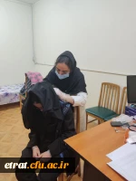 برگزاری طرح غربالگری و مبارزه با پدیکلوزیس در مرکز عترت 6