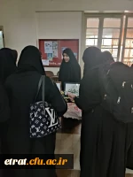 درخشش غرفه صنایع دستی مرکز عترت در دوره توانمند سازی دست اندرکاران نشریات دانشجویی در مرکز شهید باهنر 5