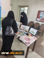 درخشش غرفه صنایع دستی مرکز عترت در دوره توانمند سازی دست اندرکاران نشریات دانشجویی در مرکز شهید باهنر 6