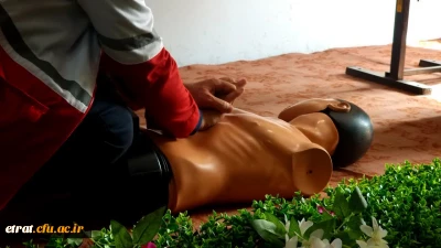 برگزاری کارگاه احیای قلبی _ریوی و انسداد راه هوایی هلال احمر 