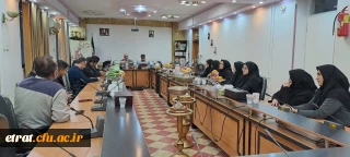 نشست صمیمانه رئیس و معاون های محترم استان با کارکنان مرکز عترت 
