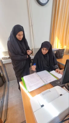 حضور کارشناس فرهنگی محترم استان سر کار خانم دکتر یحیایی