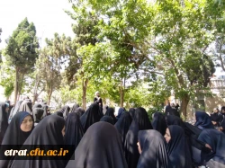 تجمع و اعلام همبستگی اساتید،کارکنان و دانشجو معلمان مرکز آموزش عالی عترت در حمایت از دانشگاهیان حامی مردم بی گناه غزه  3