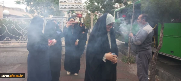 بدرقه دانشجویان زائر حرم ثامن الحجج(ع) 
 2