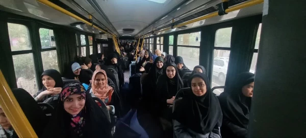 بدرقه دانشجویان زائر حرم ثامن الحجج(ع) 
 2