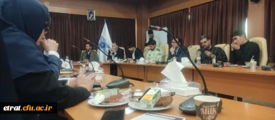 حضور دانشجویان عترت در دومین جلسه نشست فرماندار محترم جناب آقای حبیبی با دانشجویان شهرستان اسلامشهر
