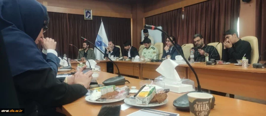 حضور دانشجویان عترت در دومین جلسه نشست فرماندار محترم جناب آقای حبیبی با دانشجویان شهرستان اسلامشهر
 2