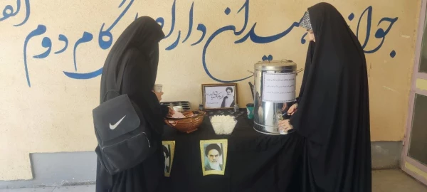 برگزاری ایستگاه صلواتی به مناسبت سالروز درگذشت بنیان گذار جمهوری اسلامی ایران حضرت امام خمینی (ره) 2