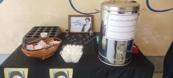 برگزاری ایستگاه صلواتی به مناسبت سالروز درگذشت بنیان گذار جمهوری اسلامی ایران حضرت امام خمینی (ره) 2