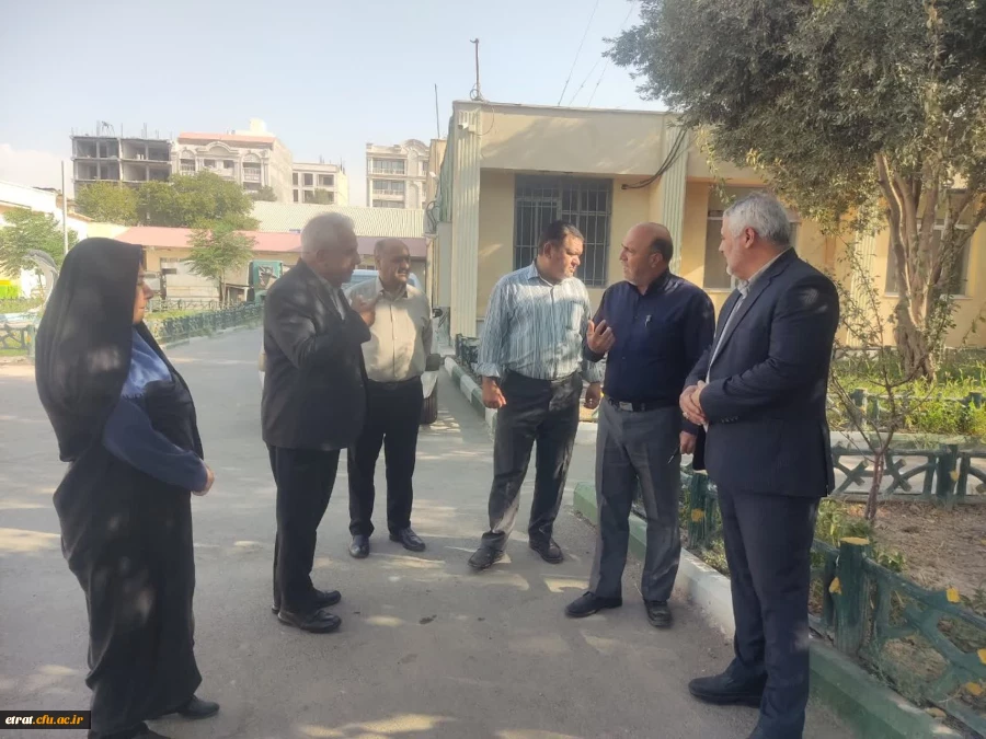 حضور رئیس شورای شهر اسلامشهر و مسئولان زیبا سازی شهرستان در مرکز  3