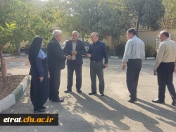 حضور رئیس شورای شهر اسلامشهر و مسئولان زیبا سازی شهرستان در مرکز  4