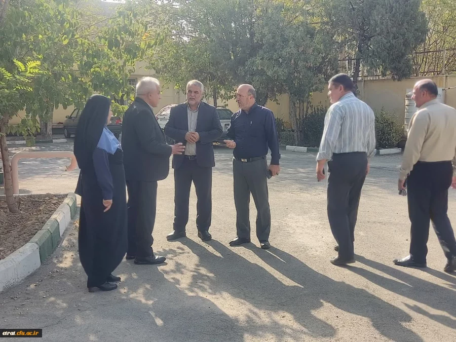 حضور رئیس شورای شهر اسلامشهر و مسئولان زیبا سازی شهرستان در مرکز  4