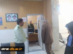 حضور رئیس و کارمندان مرکز عترت به مناسبت روز نیروی انتظامی در کلانتری واوان 
 2