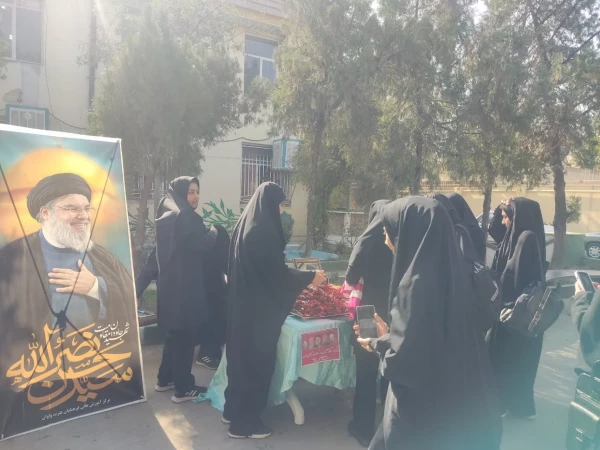 برگزاری ایستگاه صلواتی به مناسبت چهلمین روز شهادت سید حسن نصرالله 5