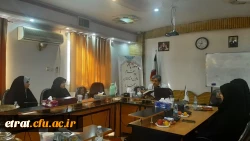 بازدید کارشناسان دانشگاه فرهنگیان استان تهران آقای دکتر طباطبایی و خانم یوسفی از مرکز عترت
 2