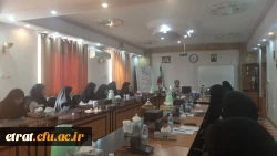 بازدید کارشناسان دانشگاه فرهنگیان استان تهران آقای دکتر طباطبایی و خانم یوسفی از مرکز عترت
 2